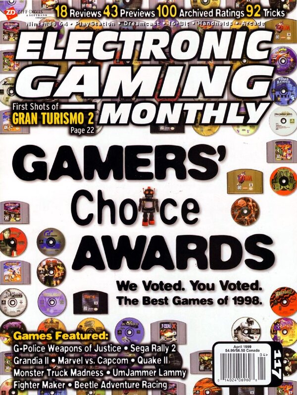 Electronic Gaming Monthly Issue 117 (April 1999) cover